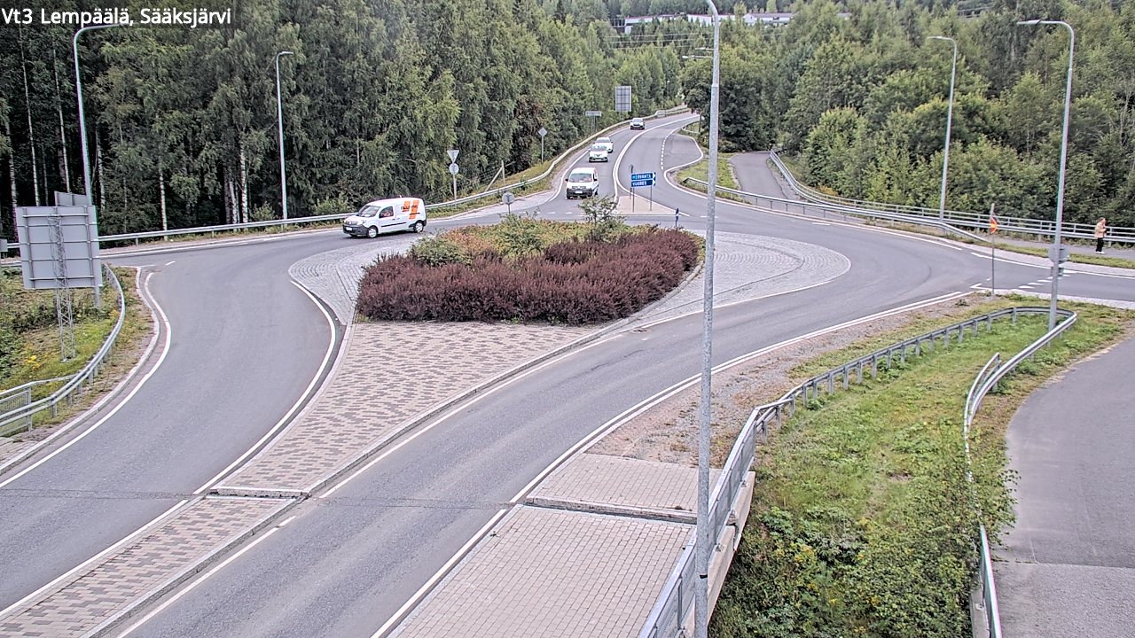 Weather Camera Image Road 3 Lempäälä, Sääksjärvi, Lempäälä, Pirkanmaa