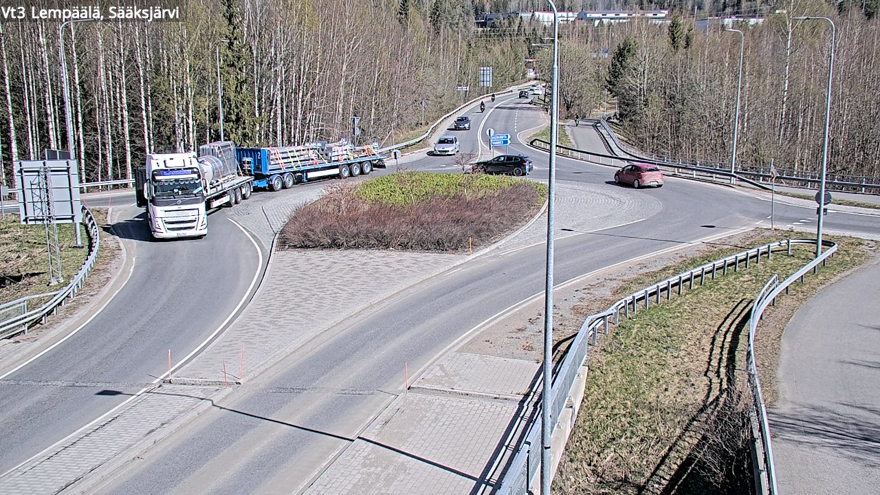 Kelikamerat Kuva Tie 3 Lempäälä, Sääksjärvi, Lempäälä, Pirkanmaa