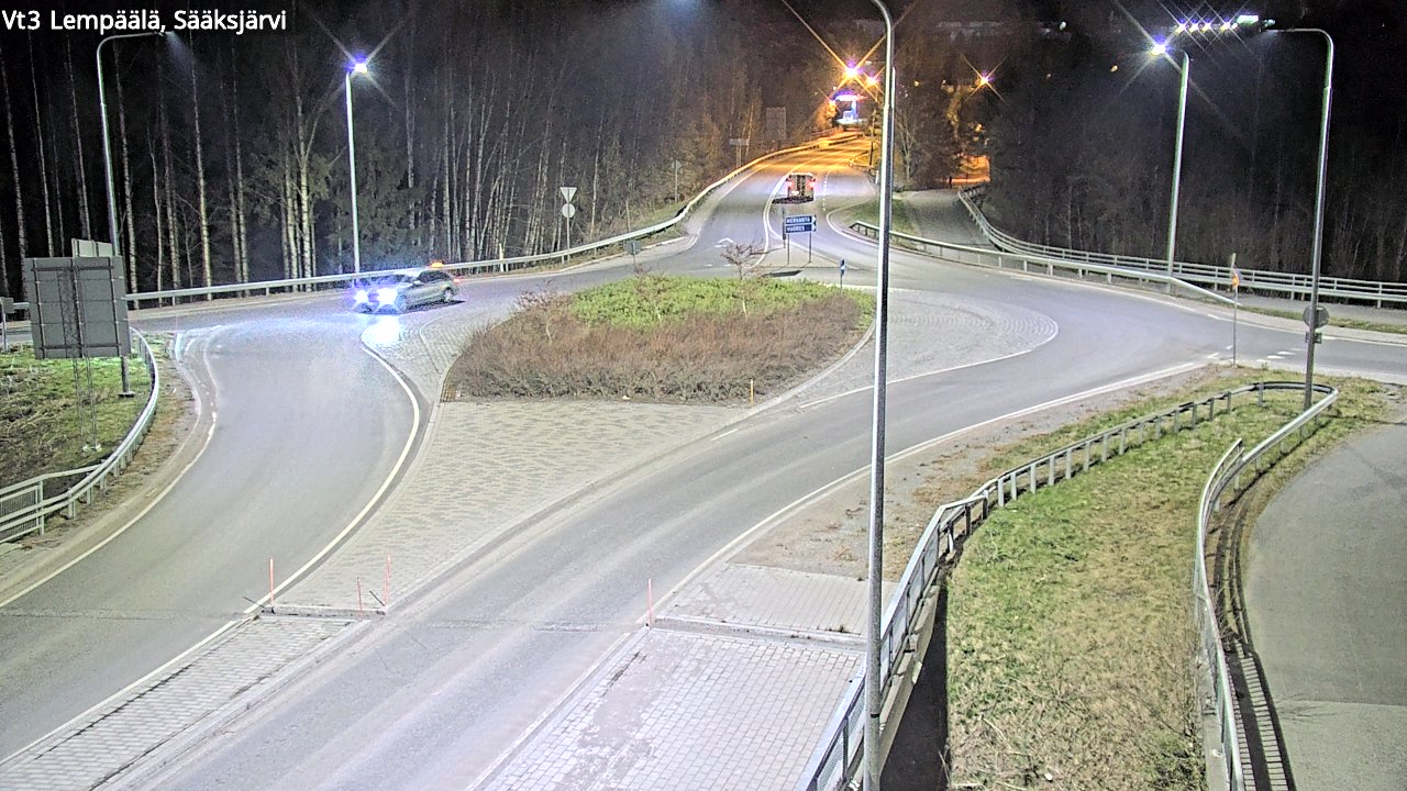 Weather Camera Image Road 3 Lempäälä, Sääksjärvi, Lempäälä, Pirkanmaa
