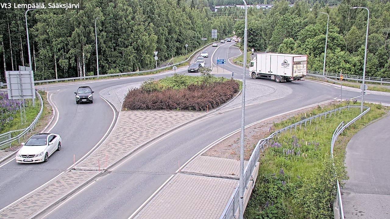 Kelikamerat Kuva Tie 3 Lempäälä, Sääksjärvi, Lempäälä, Pirkanmaa
