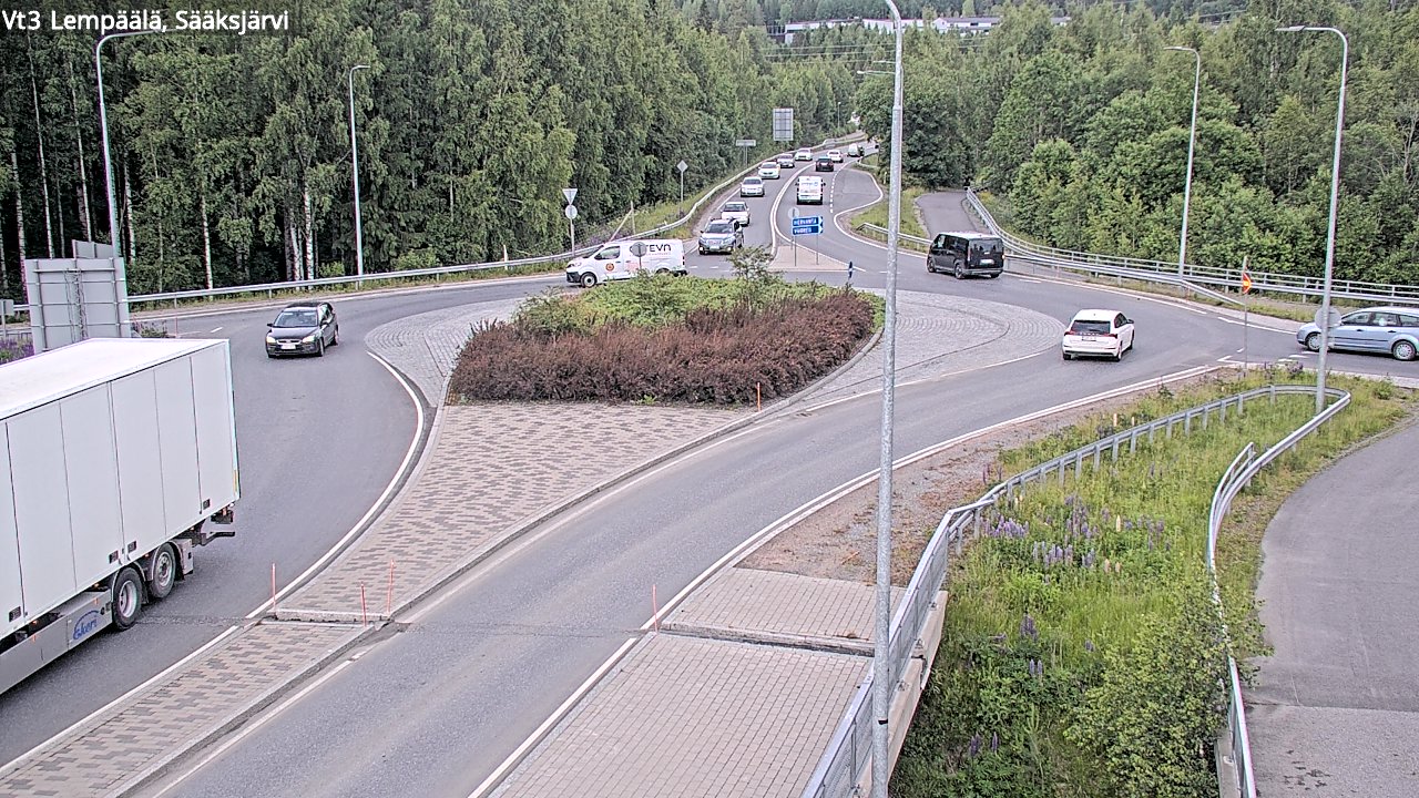 Kelikamerat Kuva Tie 3 Lempäälä, Sääksjärvi, Lempäälä, Pirkanmaa
