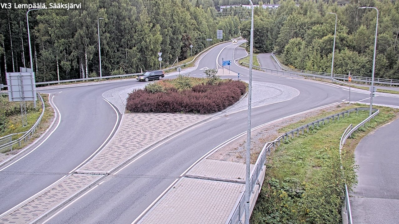 Weather Camera Image Road 3 Lempäälä, Sääksjärvi, Lempäälä, Pirkanmaa
