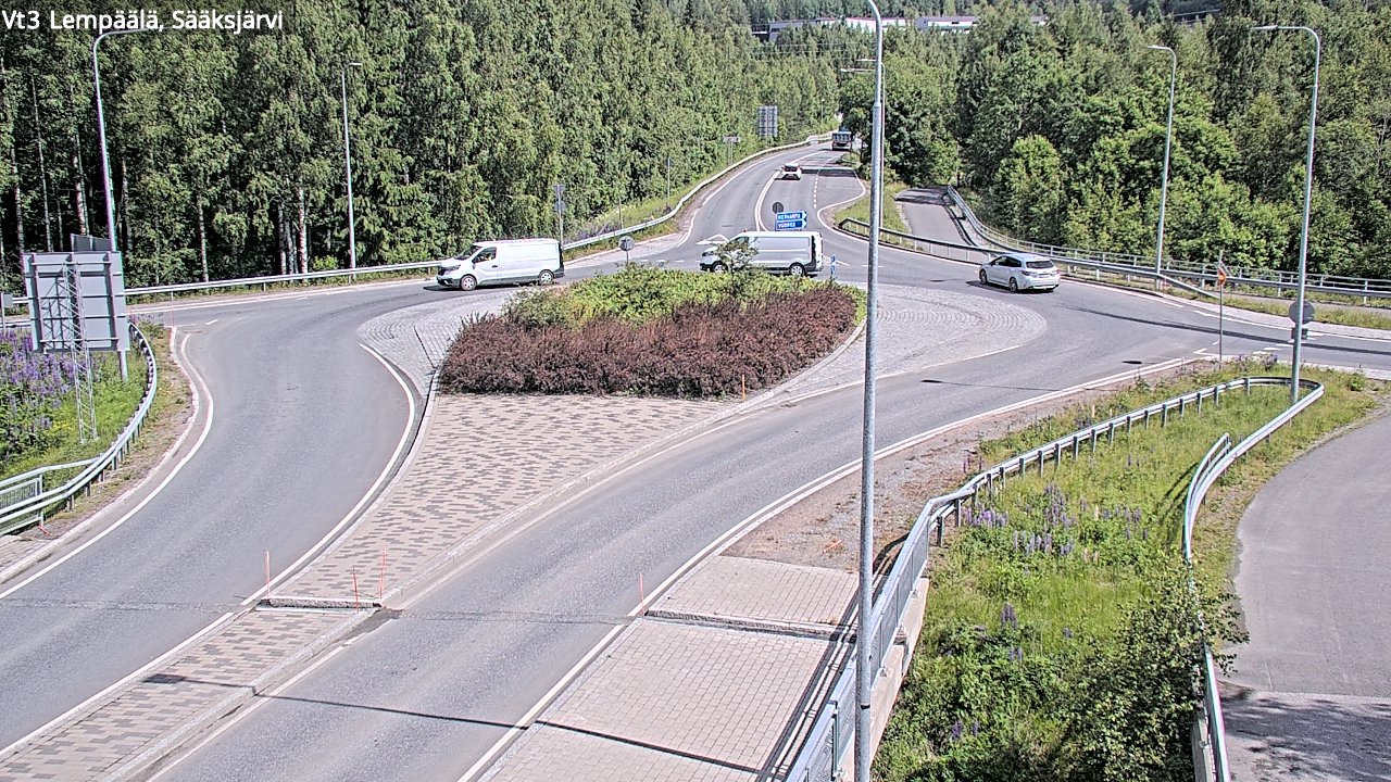 Kelikamerat Kuva Tie 3 Lempäälä, Sääksjärvi, Lempäälä, Pirkanmaa