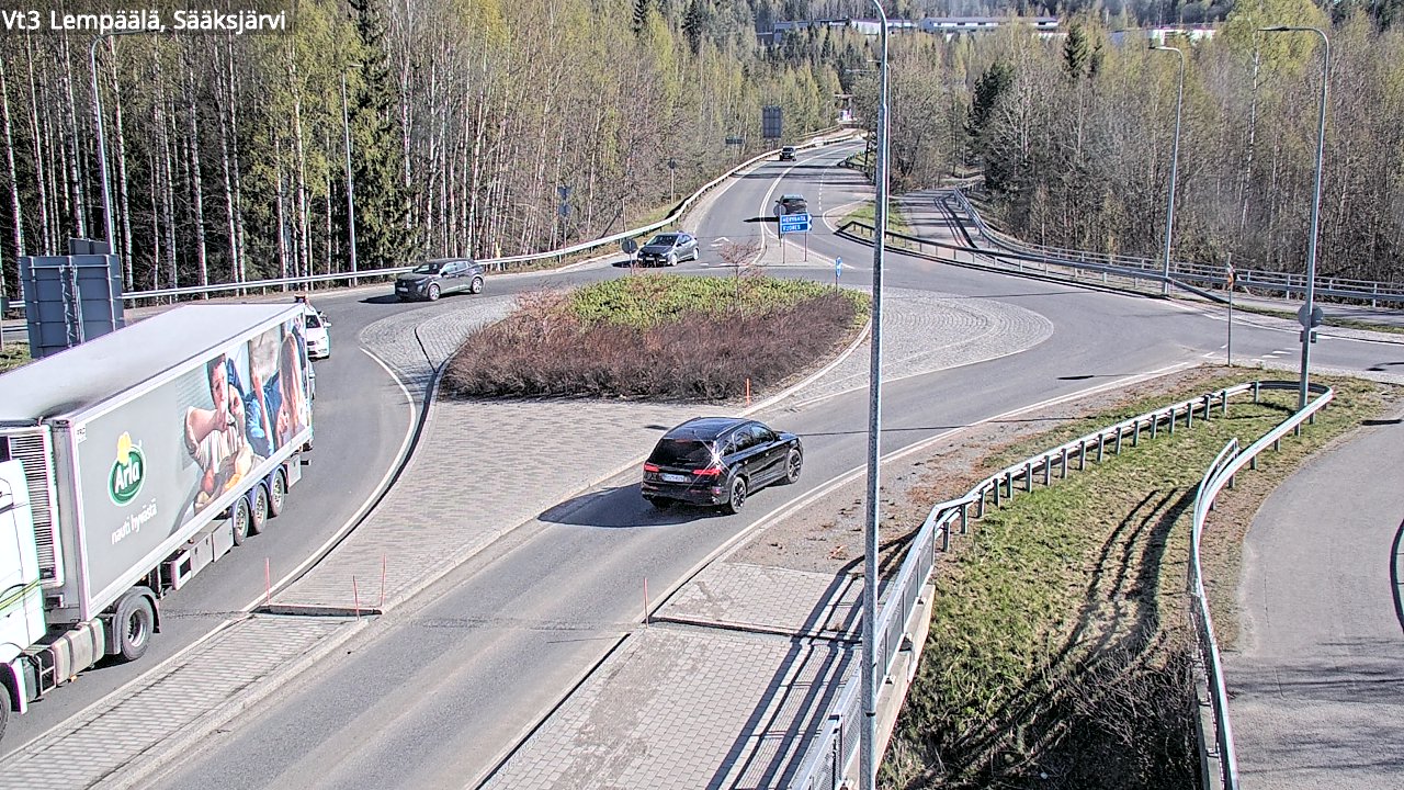 Weather Camera Image Väg 3 Lembois, Sääksjärvi, Lempäälä, Pirkanmaa