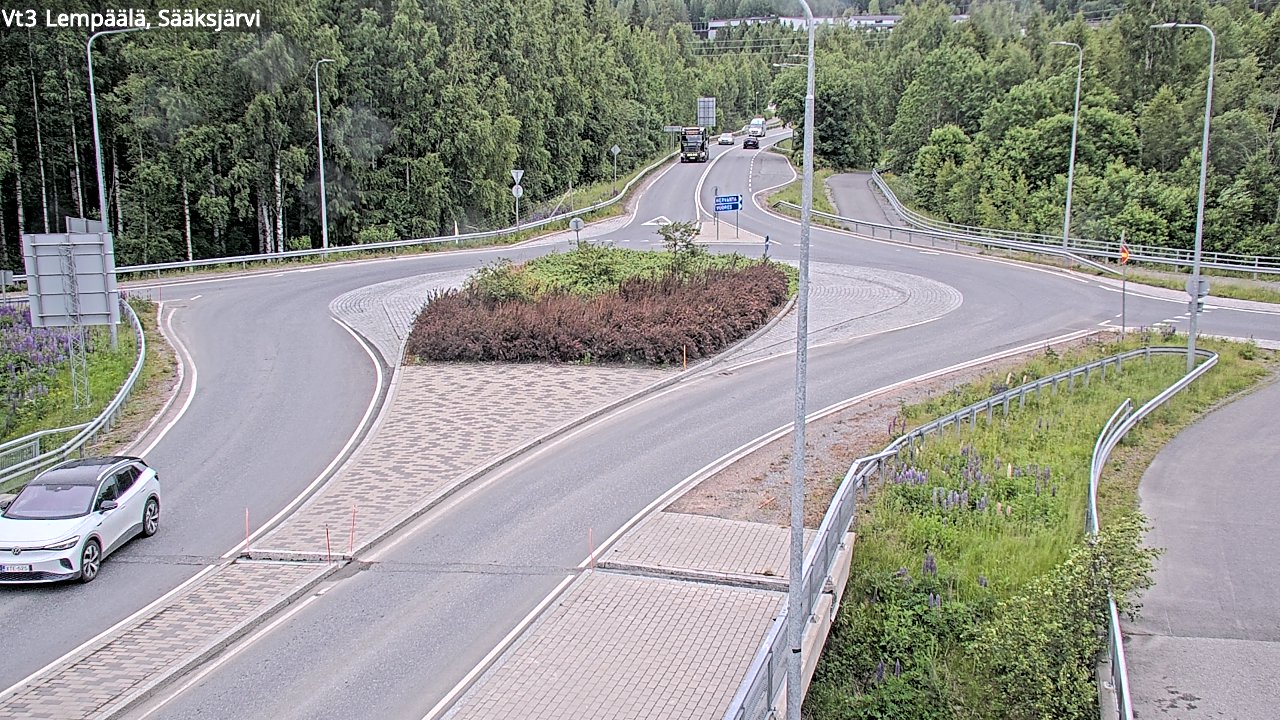 Kelikamerat Kuva Tie 3 Lempäälä, Sääksjärvi, Lempäälä, Pirkanmaa