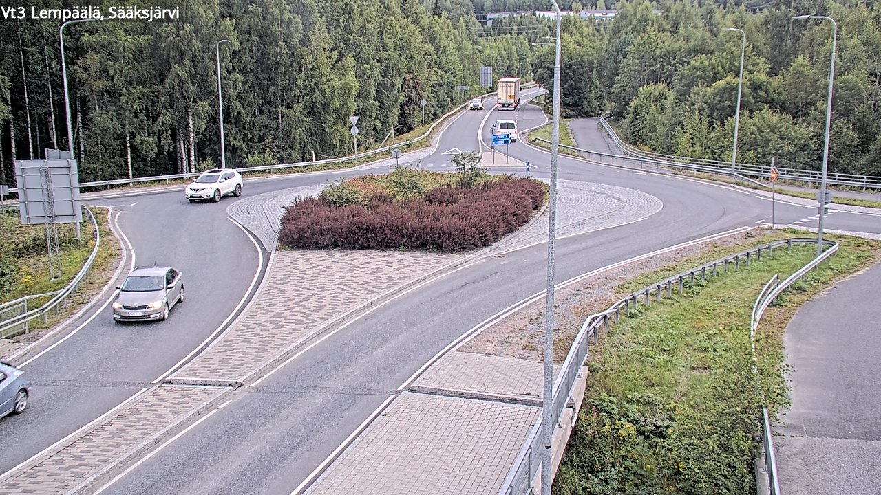 Weather Camera Image Road 3 Lempäälä, Sääksjärvi, Lempäälä, Pirkanmaa