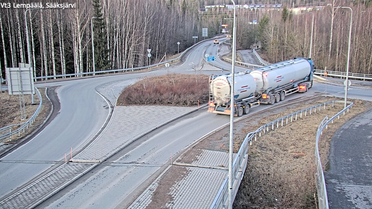 Weather Camera Image Väg 3 Lembois, Sääksjärvi, Lempäälä, Pirkanmaa