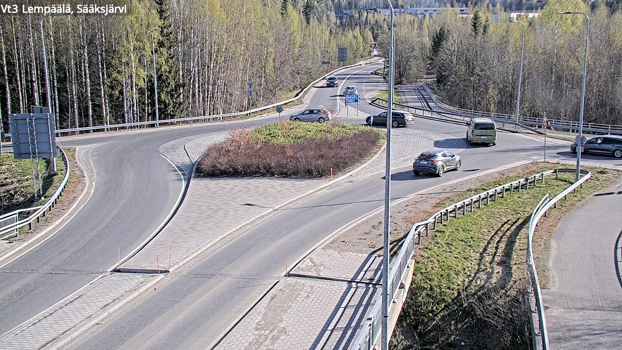 Weather Camera Image Väg 3 Lembois, Sääksjärvi, Lempäälä, Pirkanmaa