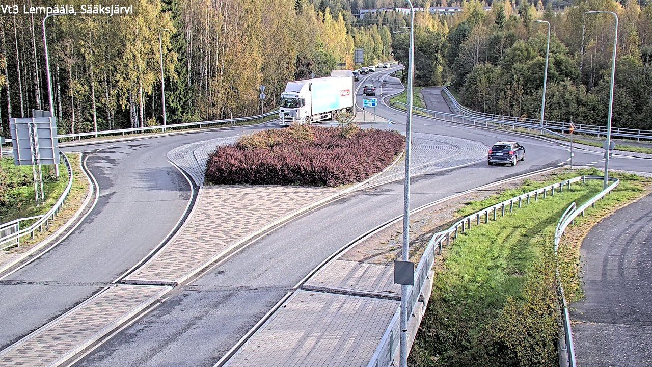 Weather Camera Image Road 3 Lempäälä, Sääksjärvi, Lempäälä, Pirkanmaa