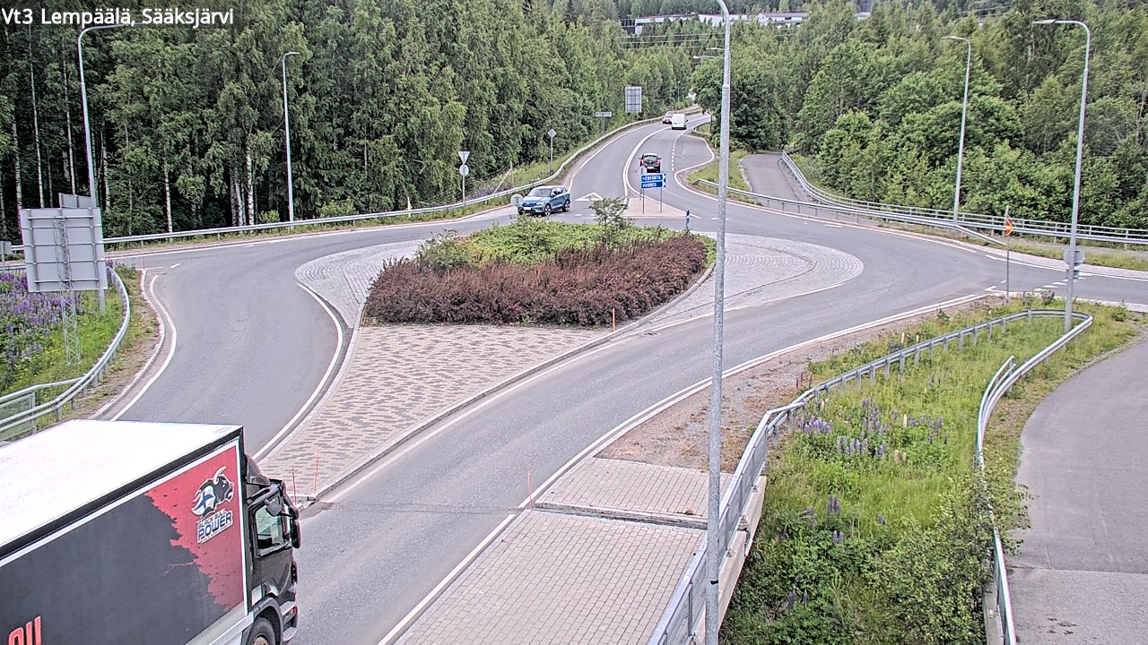 Weather Camera Image Road 3 Lempäälä, Sääksjärvi, Lempäälä, Pirkanmaa