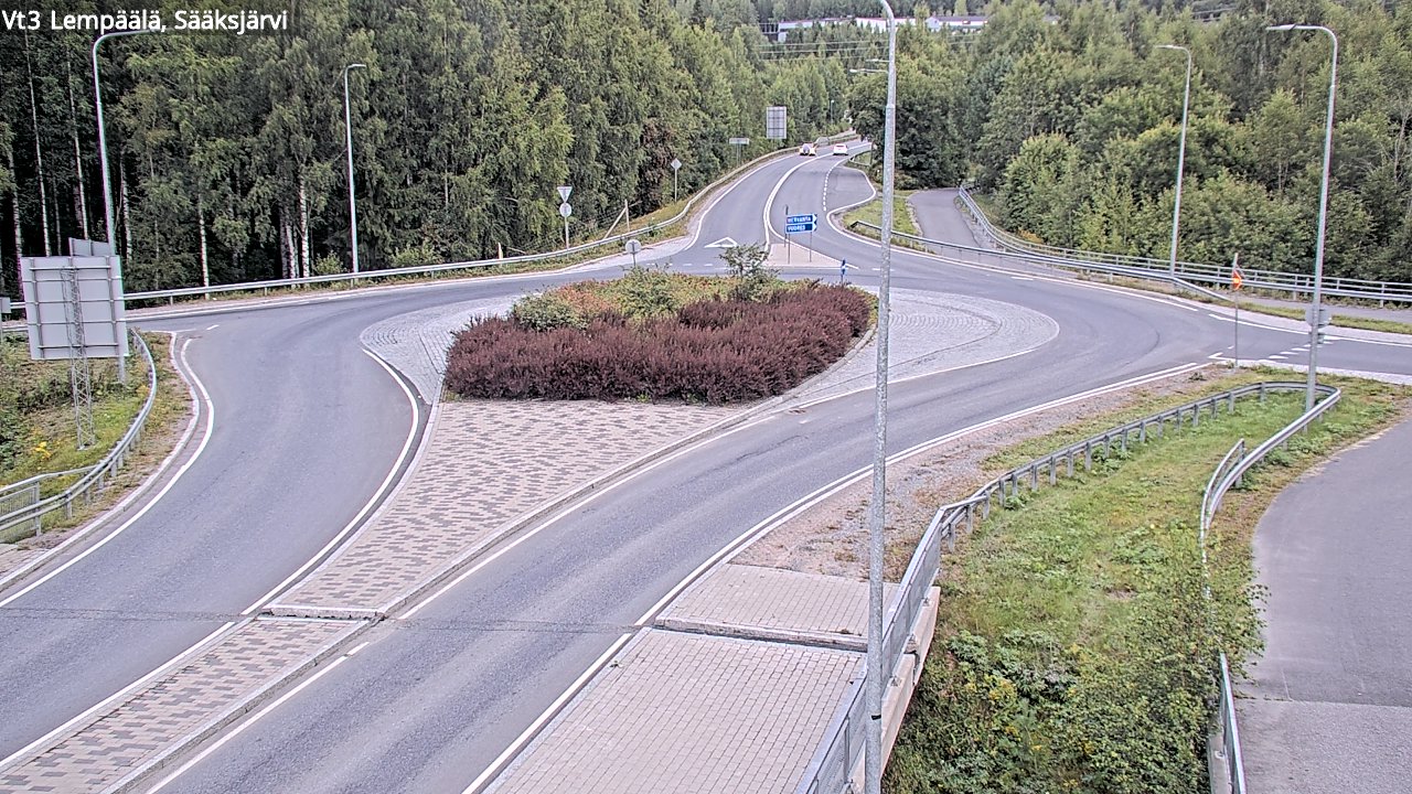 Weather Camera Image Road 3 Lempäälä, Sääksjärvi, Lempäälä, Pirkanmaa