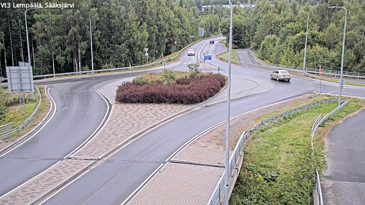 Weather Camera Image Road 3 Lempäälä, Sääksjärvi, Lempäälä, Pirkanmaa