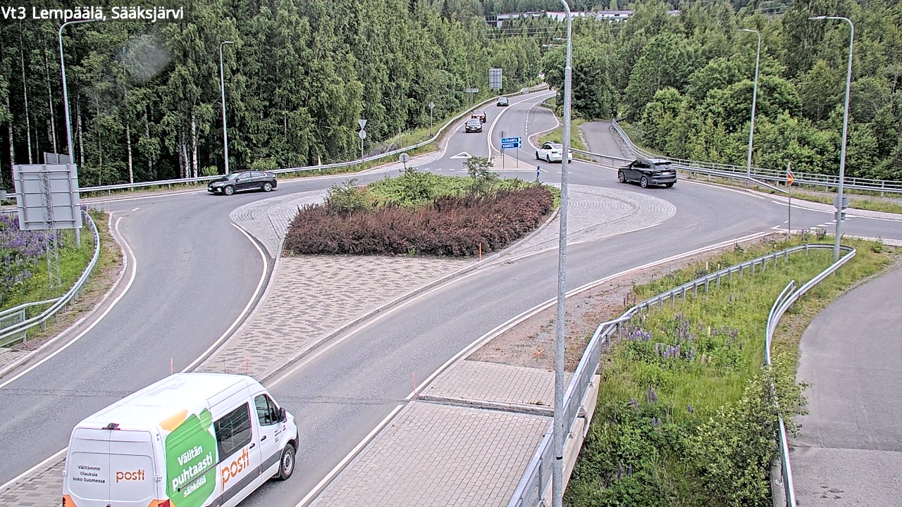 Weather Camera Image Road 3 Lempäälä, Sääksjärvi, Lempäälä, Pirkanmaa