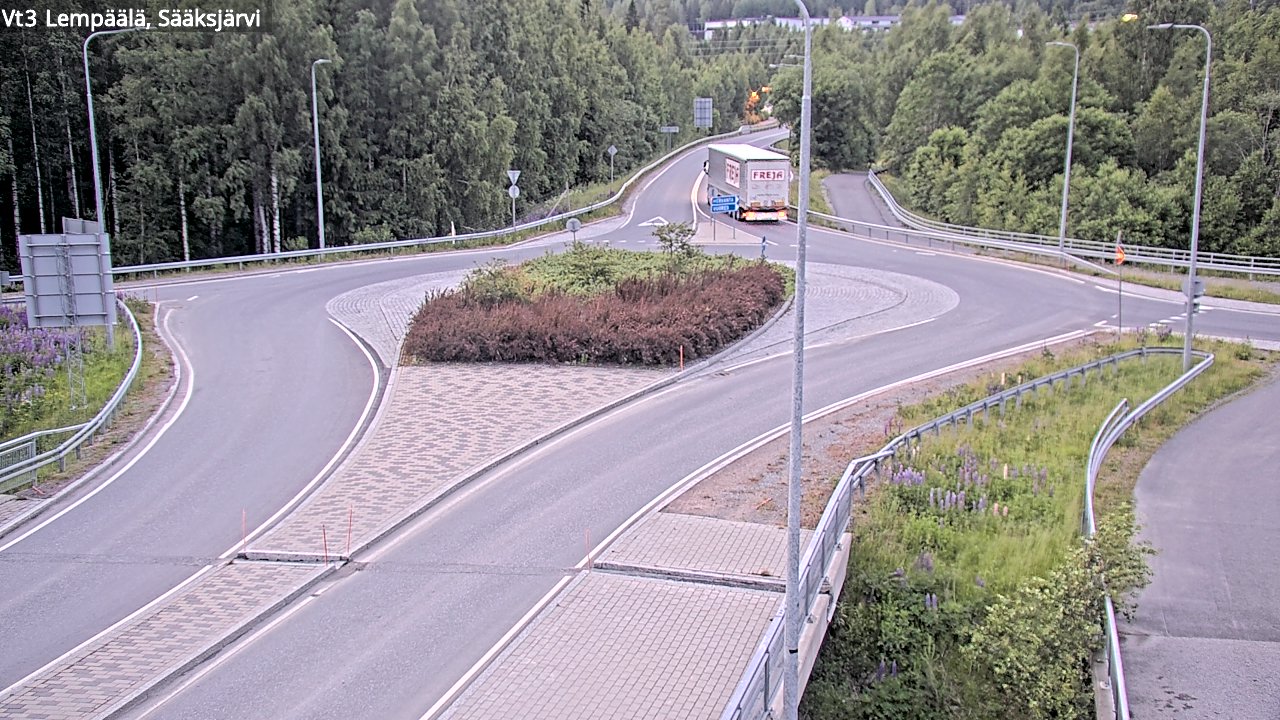 Kelikamerat Kuva Tie 3 Lempäälä, Sääksjärvi, Lempäälä, Pirkanmaa