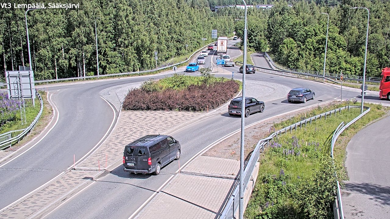 Kelikamerat Kuva Tie 3 Lempäälä, Sääksjärvi, Lempäälä, Pirkanmaa