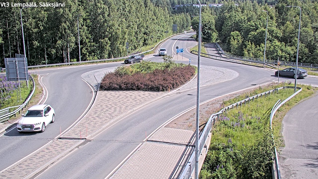 Kelikamerat Kuva Tie 3 Lempäälä, Sääksjärvi, Lempäälä, Pirkanmaa