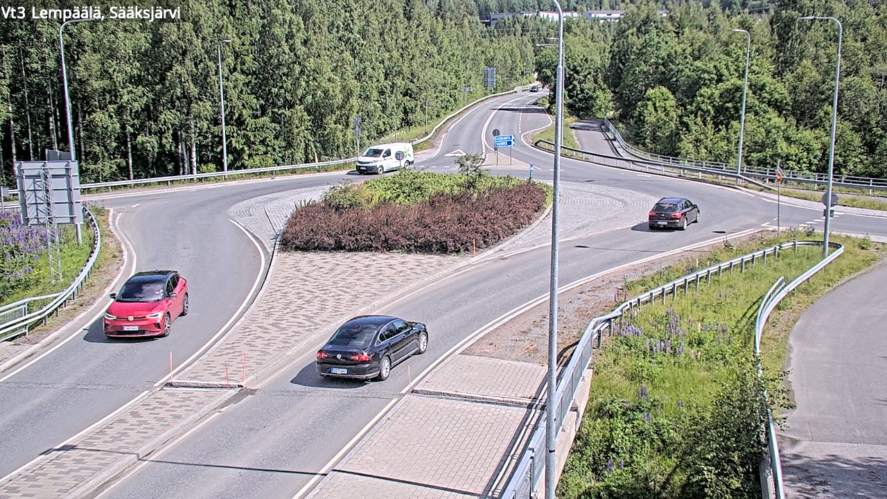 Kelikamerat Kuva Tie 3 Lempäälä, Sääksjärvi, Lempäälä, Pirkanmaa