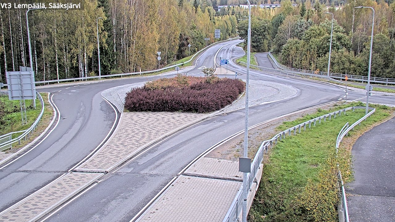 Weather Camera Image Road 3 Lempäälä, Sääksjärvi, Lempäälä, Pirkanmaa