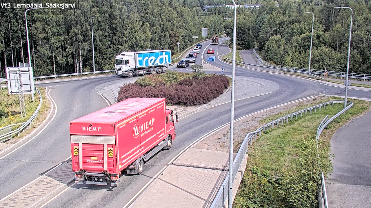 Kelikamerat Kuva Tie 3 Lempäälä, Sääksjärvi, Lempäälä, Pirkanmaa