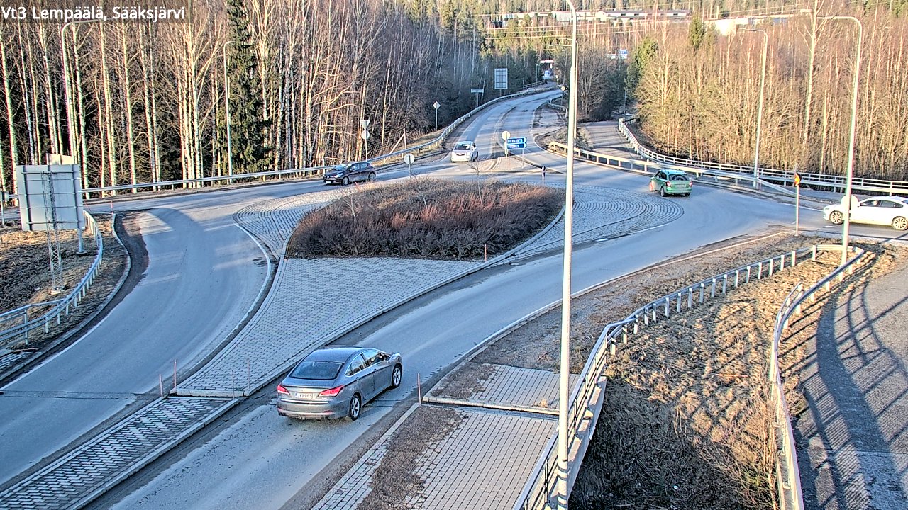 Weather Camera Image Road 3 Lempäälä, Sääksjärvi, Lempäälä, Pirkanmaa