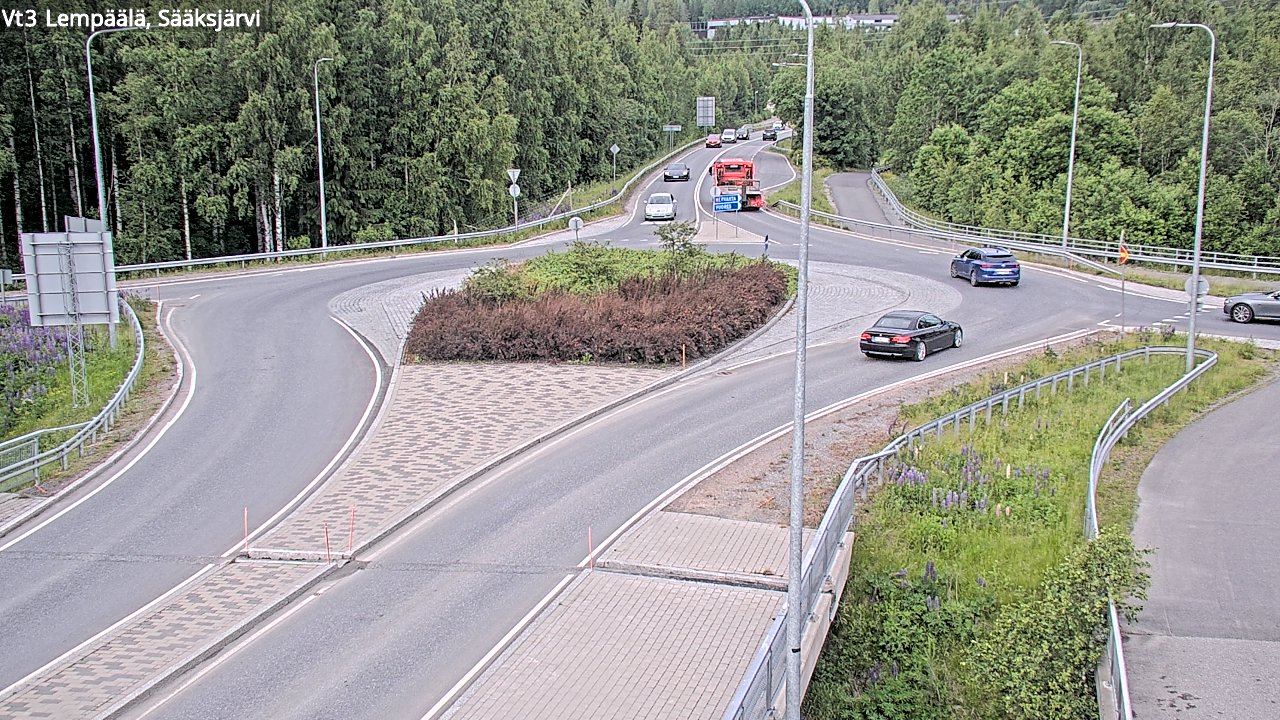 Kelikamerat Kuva Tie 3 Lempäälä, Sääksjärvi, Lempäälä, Pirkanmaa