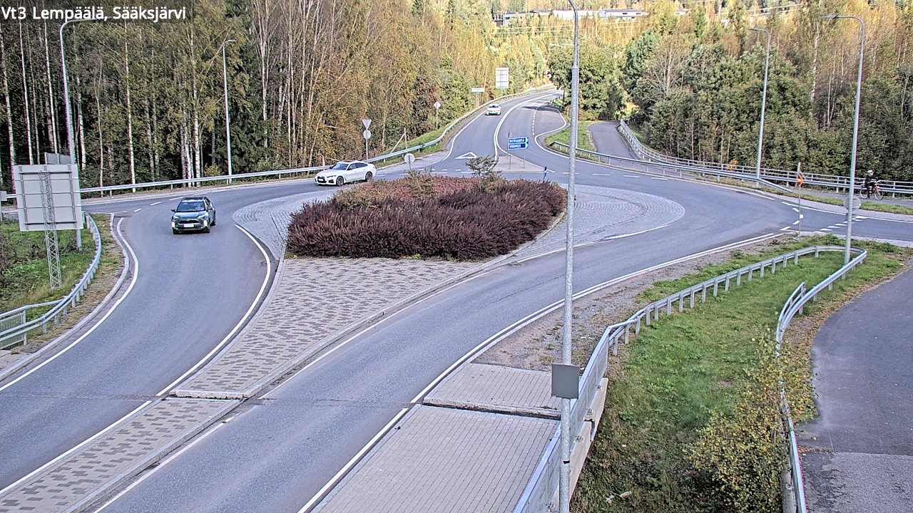 Kelikamerat Kuva Tie 3 Lempäälä, Sääksjärvi, Lempäälä, Pirkanmaa
