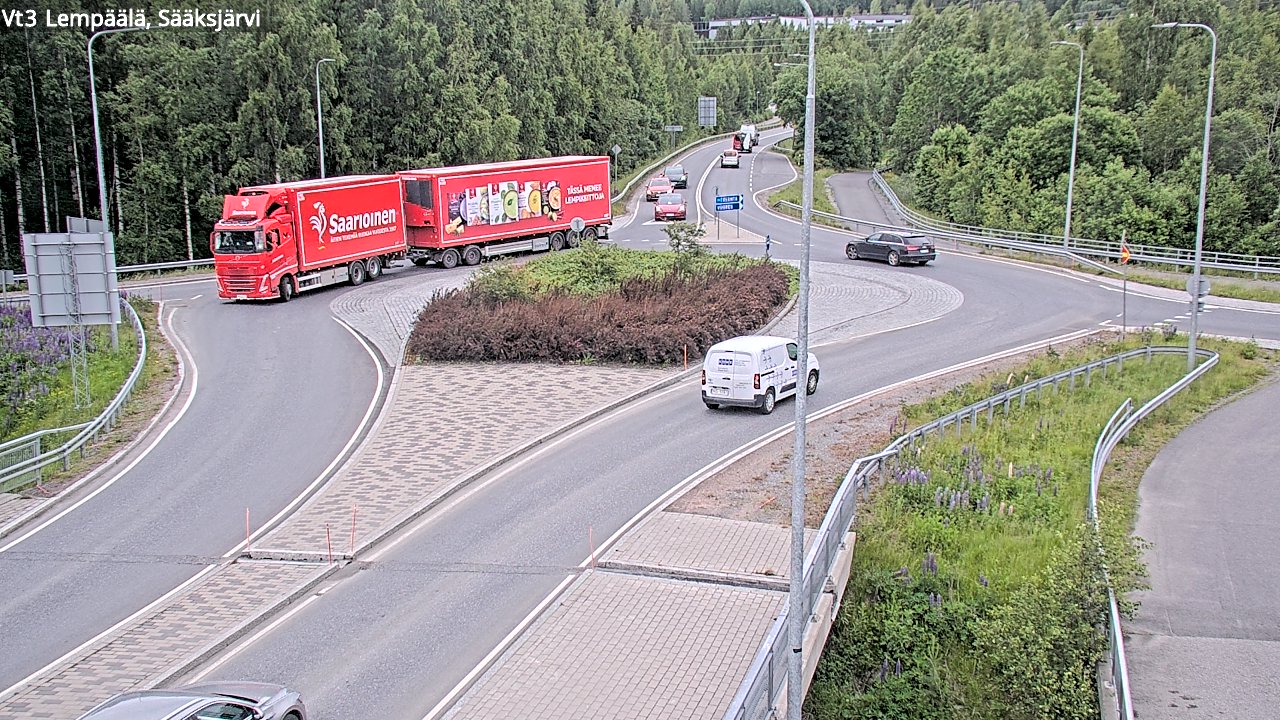 Weather Camera Image Väg 3 Lembois, Sääksjärvi, Lempäälä, Pirkanmaa