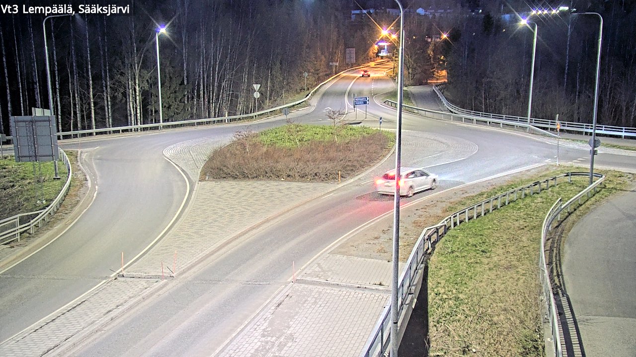 Weather Camera Image Road 3 Lempäälä, Sääksjärvi, Lempäälä, Pirkanmaa
