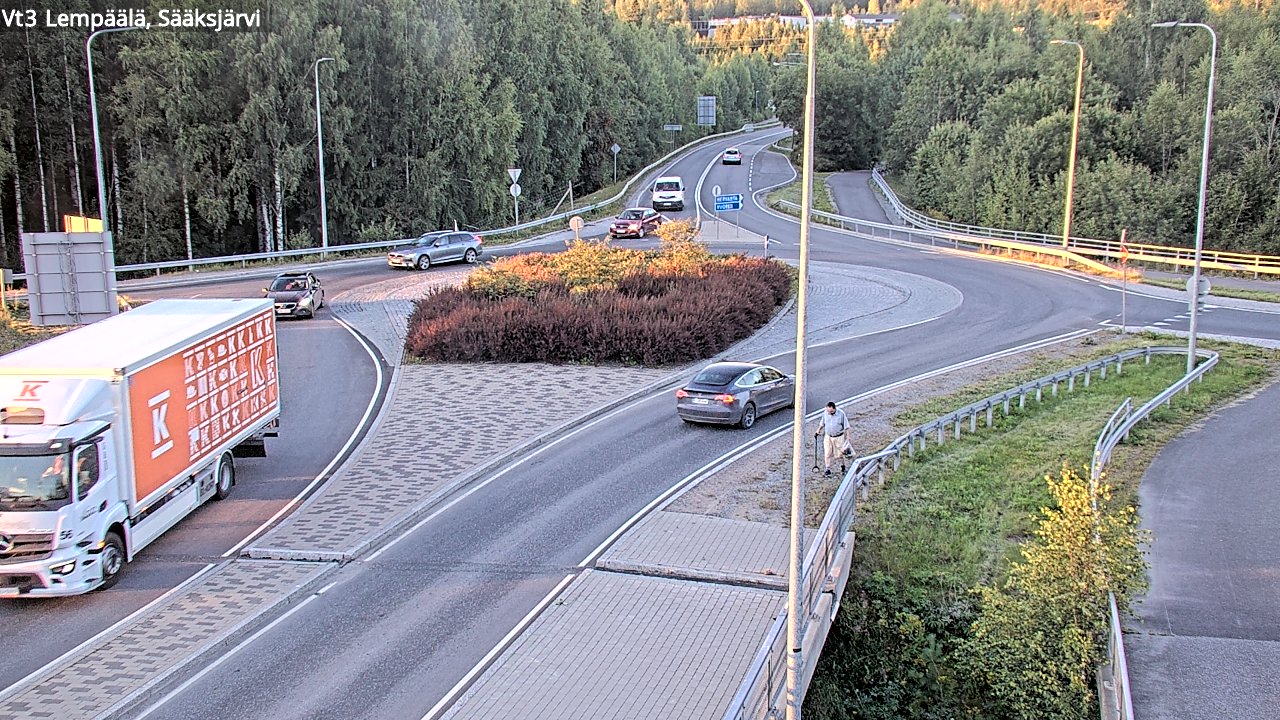 Kelikamerat Kuva Tie 3 Lempäälä, Sääksjärvi, Lempäälä, Pirkanmaa
