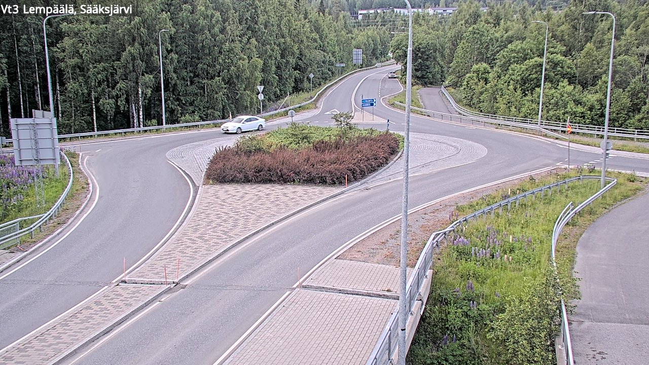 Kelikamerat Kuva Tie 3 Lempäälä, Sääksjärvi, Lempäälä, Pirkanmaa