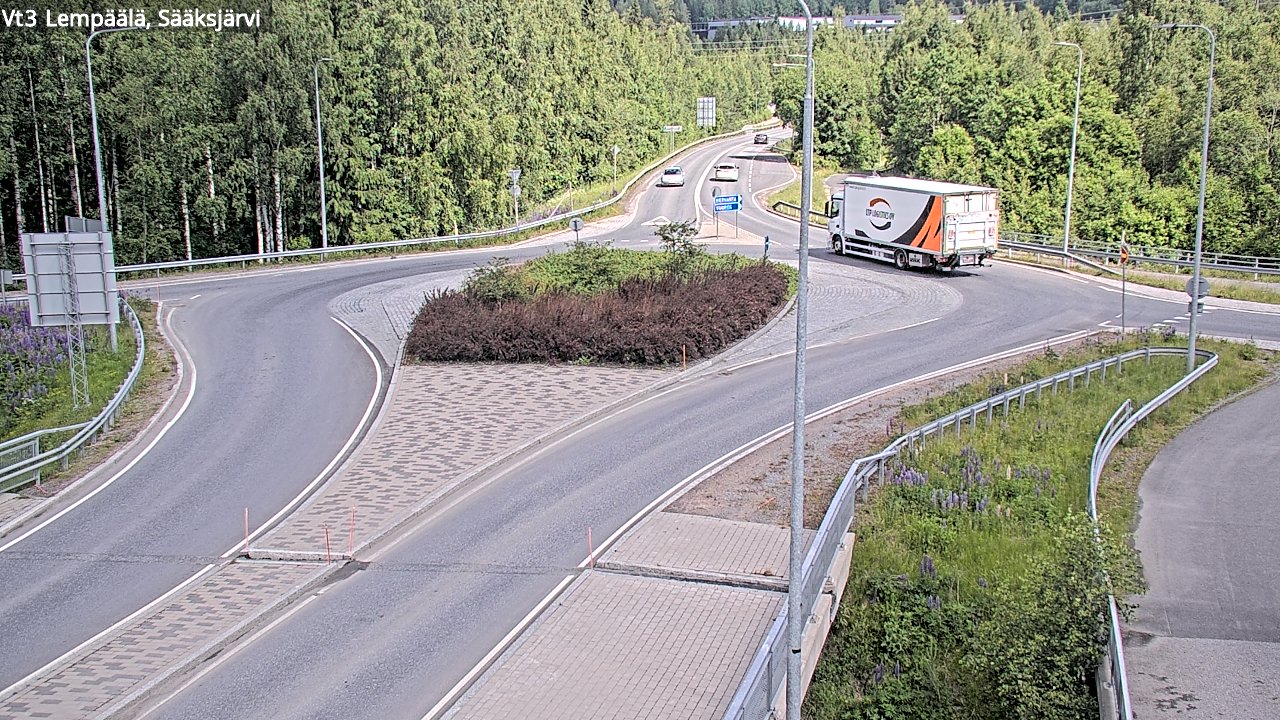 Kelikamerat Kuva Tie 3 Lempäälä, Sääksjärvi, Lempäälä, Pirkanmaa