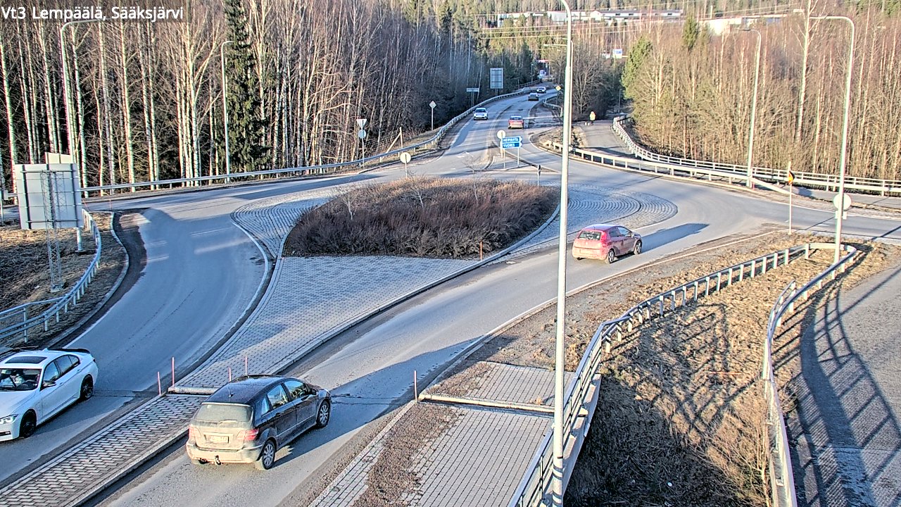 Weather Camera Image Road 3 Lempäälä, Sääksjärvi, Lempäälä, Pirkanmaa