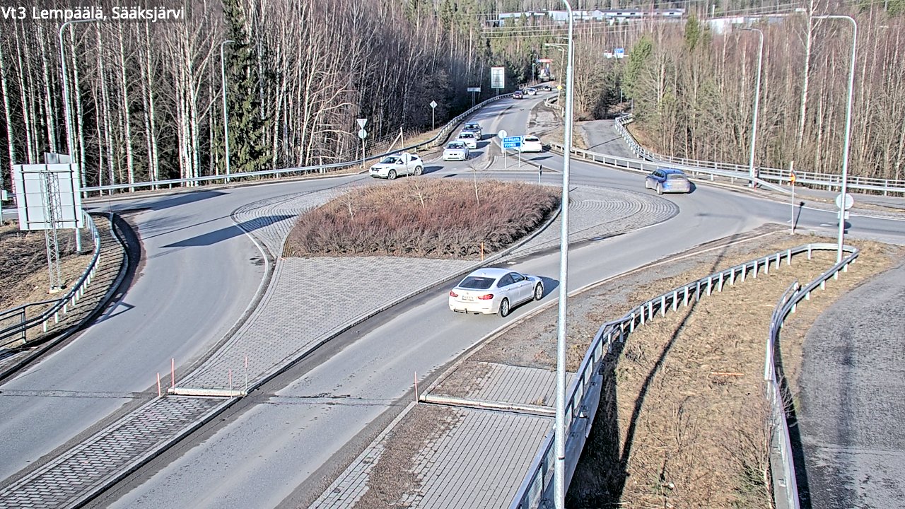 Weather Camera Image Väg 3 Lembois, Sääksjärvi, Lempäälä, Pirkanmaa