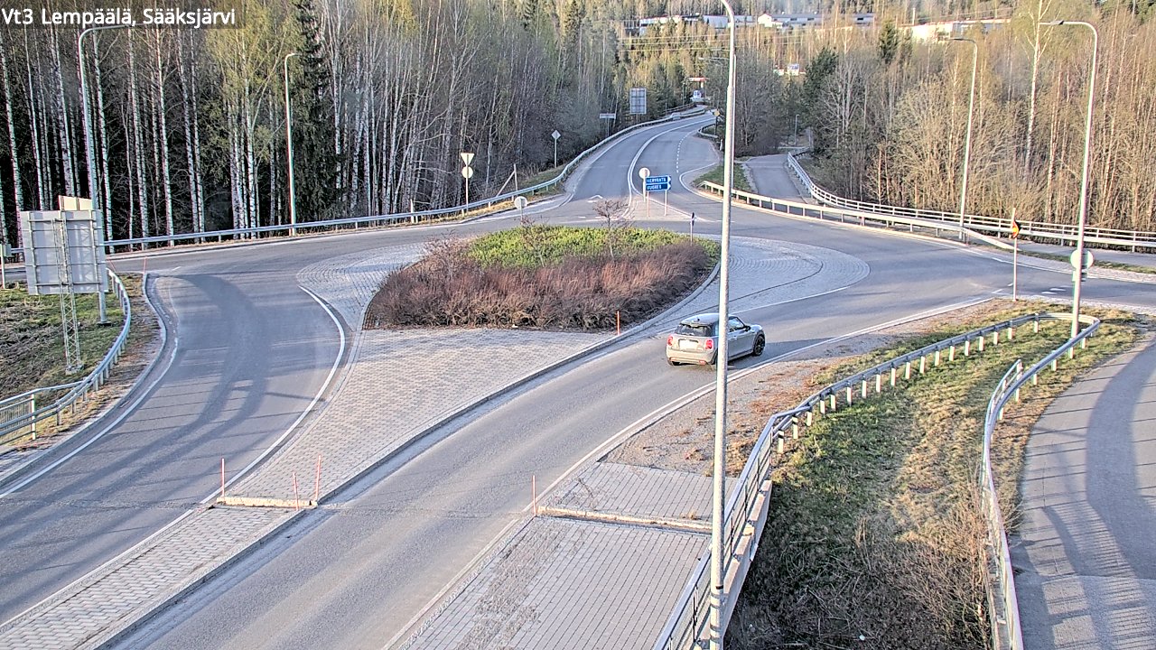 Kelikamerat Kuva Tie 3 Lempäälä, Sääksjärvi, Lempäälä, Pirkanmaa