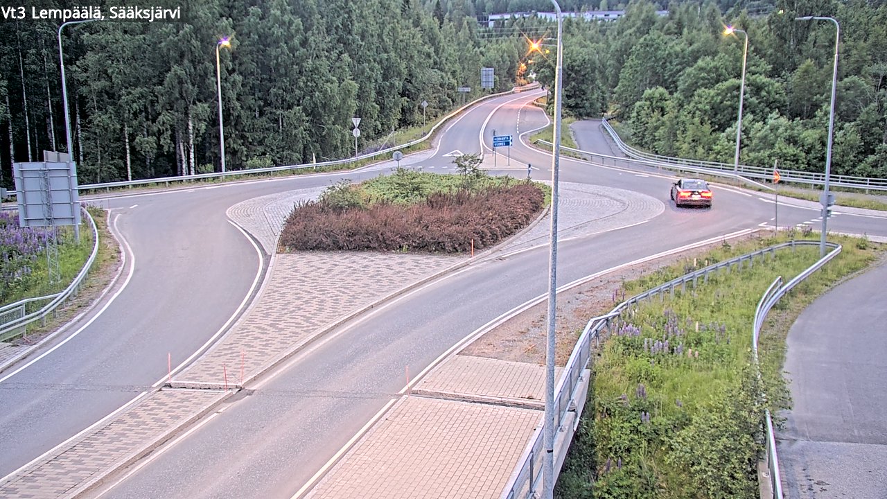 Kelikamerat Kuva Tie 3 Lempäälä, Sääksjärvi, Lempäälä, Pirkanmaa
