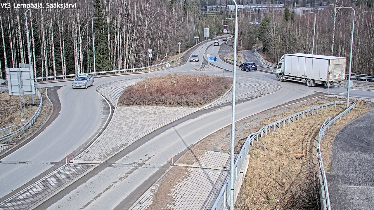 Weather Camera Image Väg 3 Lembois, Sääksjärvi, Lempäälä, Pirkanmaa