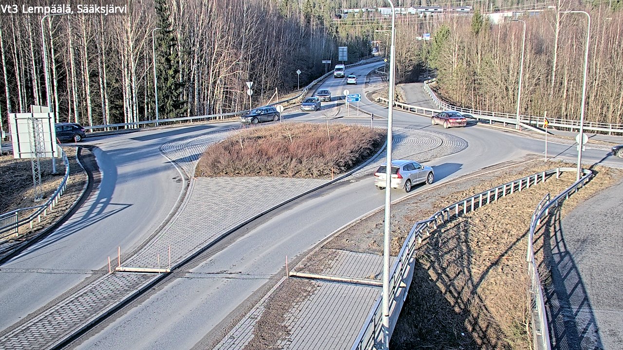 Weather Camera Image Road 3 Lempäälä, Sääksjärvi, Lempäälä, Pirkanmaa