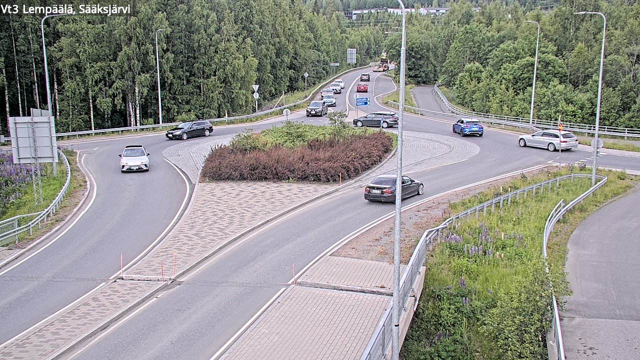 Kelikamerat Kuva Tie 3 Lempäälä, Sääksjärvi, Lempäälä, Pirkanmaa