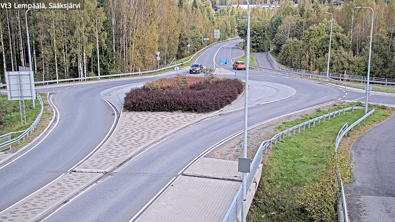 Kelikamerat Kuva Tie 3 Lempäälä, Sääksjärvi, Lempäälä, Pirkanmaa