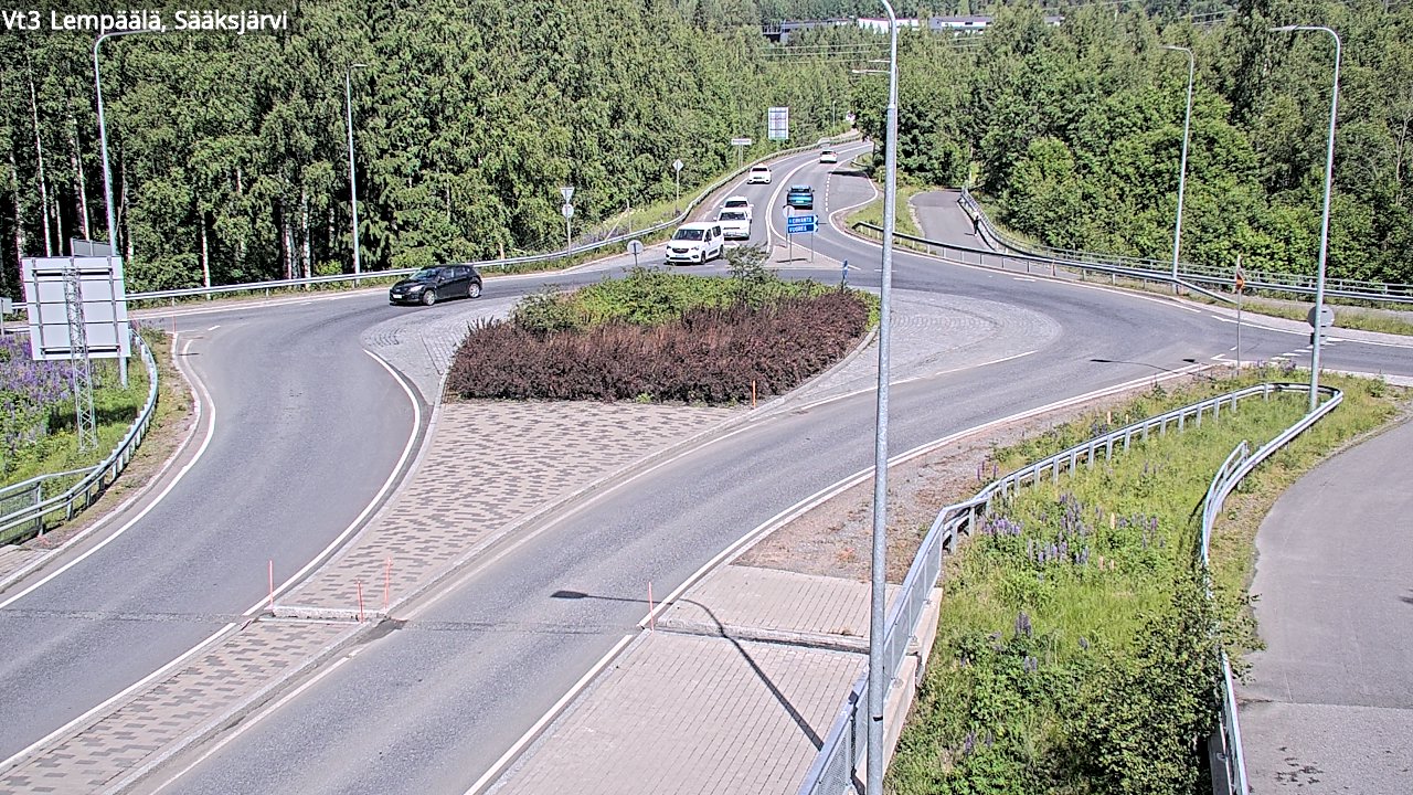Kelikamerat Kuva Tie 3 Lempäälä, Sääksjärvi, Lempäälä, Pirkanmaa