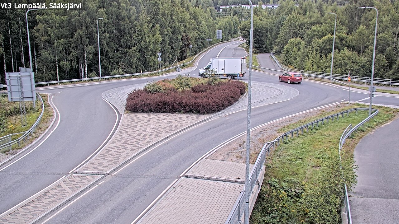 Weather Camera Image Road 3 Lempäälä, Sääksjärvi, Lempäälä, Pirkanmaa