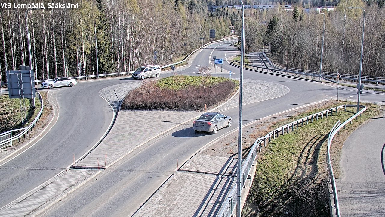 Kelikamerat Kuva Tie 3 Lempäälä, Sääksjärvi, Lempäälä, Pirkanmaa