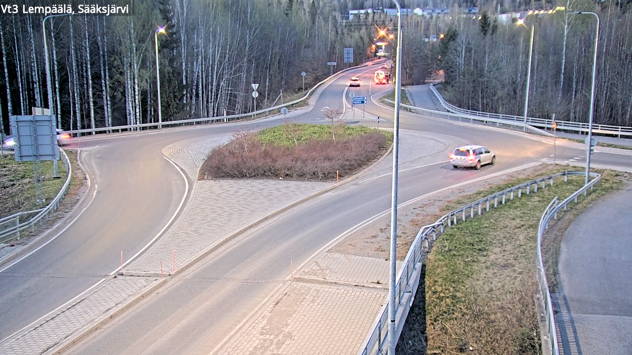 Weather Camera Image Road 3 Lempäälä, Sääksjärvi, Lempäälä, Pirkanmaa