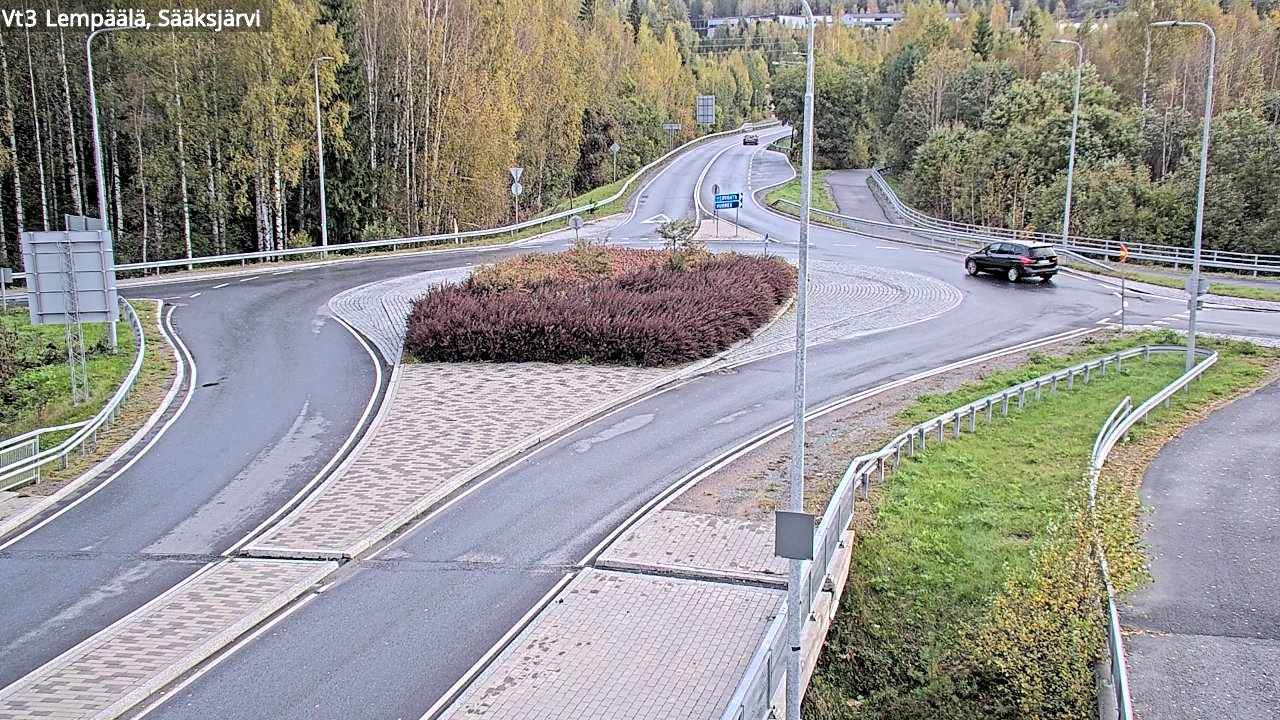 Weather Camera Image Road 3 Lempäälä, Sääksjärvi, Lempäälä, Pirkanmaa