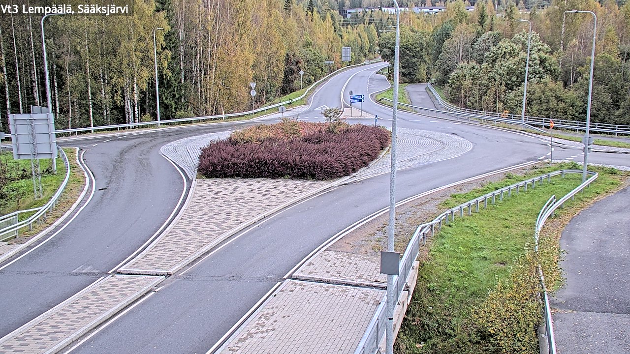 Weather Camera Image Road 3 Lempäälä, Sääksjärvi, Lempäälä, Pirkanmaa