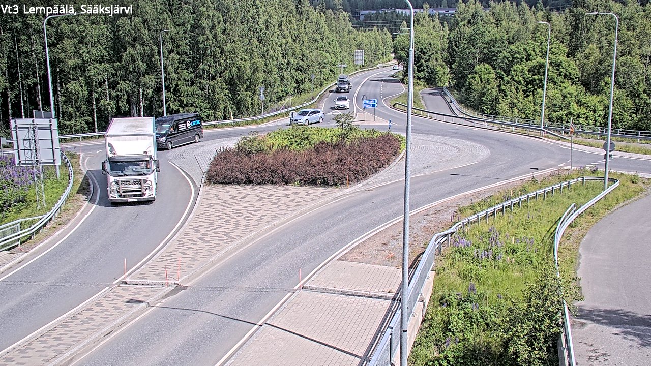 Kelikamerat Kuva Tie 3 Lempäälä, Sääksjärvi, Lempäälä, Pirkanmaa