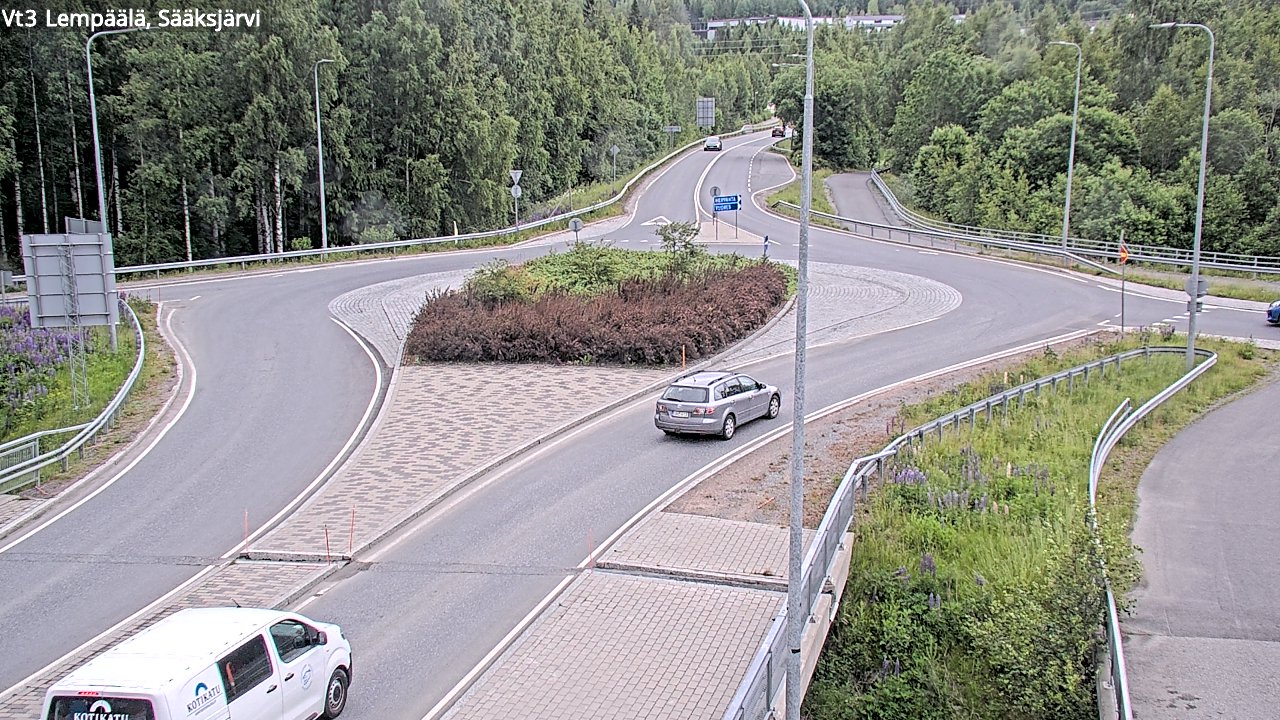 Weather Camera Image Road 3 Lempäälä, Sääksjärvi, Lempäälä, Pirkanmaa