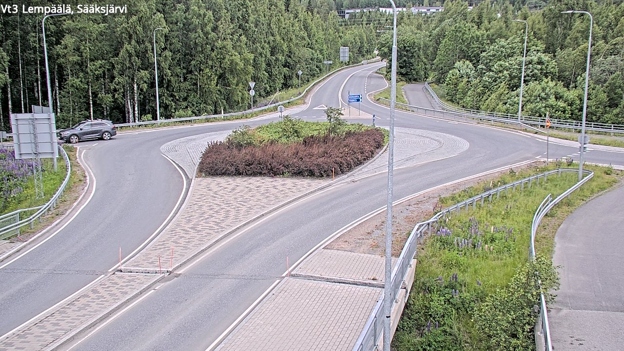 Weather Camera Image Road 3 Lempäälä, Sääksjärvi, Lempäälä, Pirkanmaa