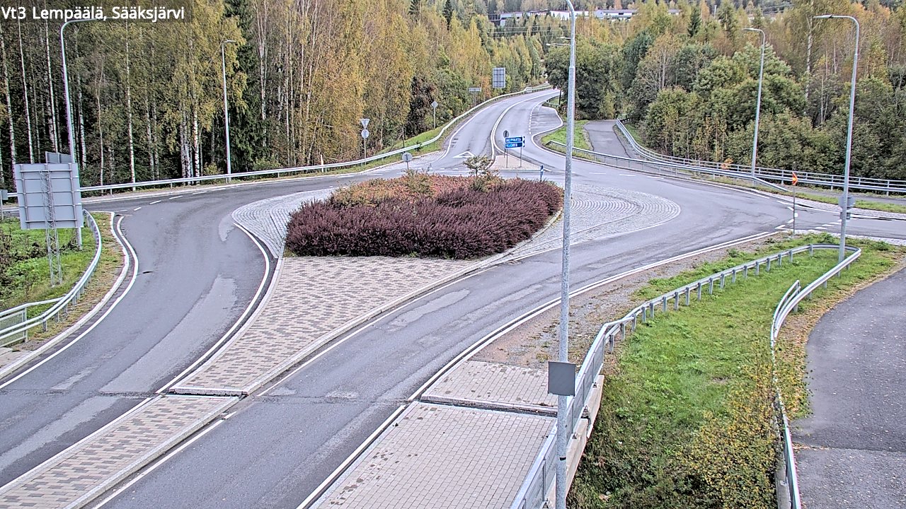 Weather Camera Image Road 3 Lempäälä, Sääksjärvi, Lempäälä, Pirkanmaa