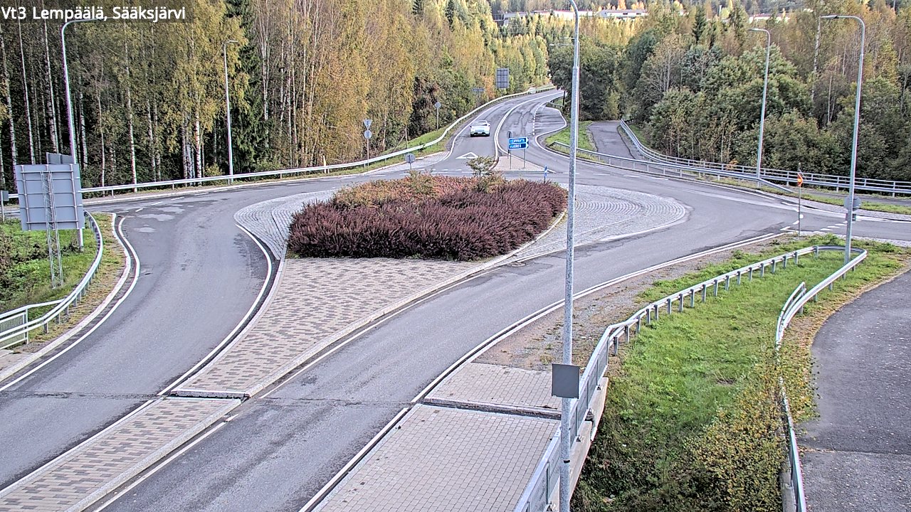 Weather Camera Image Road 3 Lempäälä, Sääksjärvi, Lempäälä, Pirkanmaa
